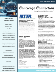 January 2025 Concierge Connection Newsletter